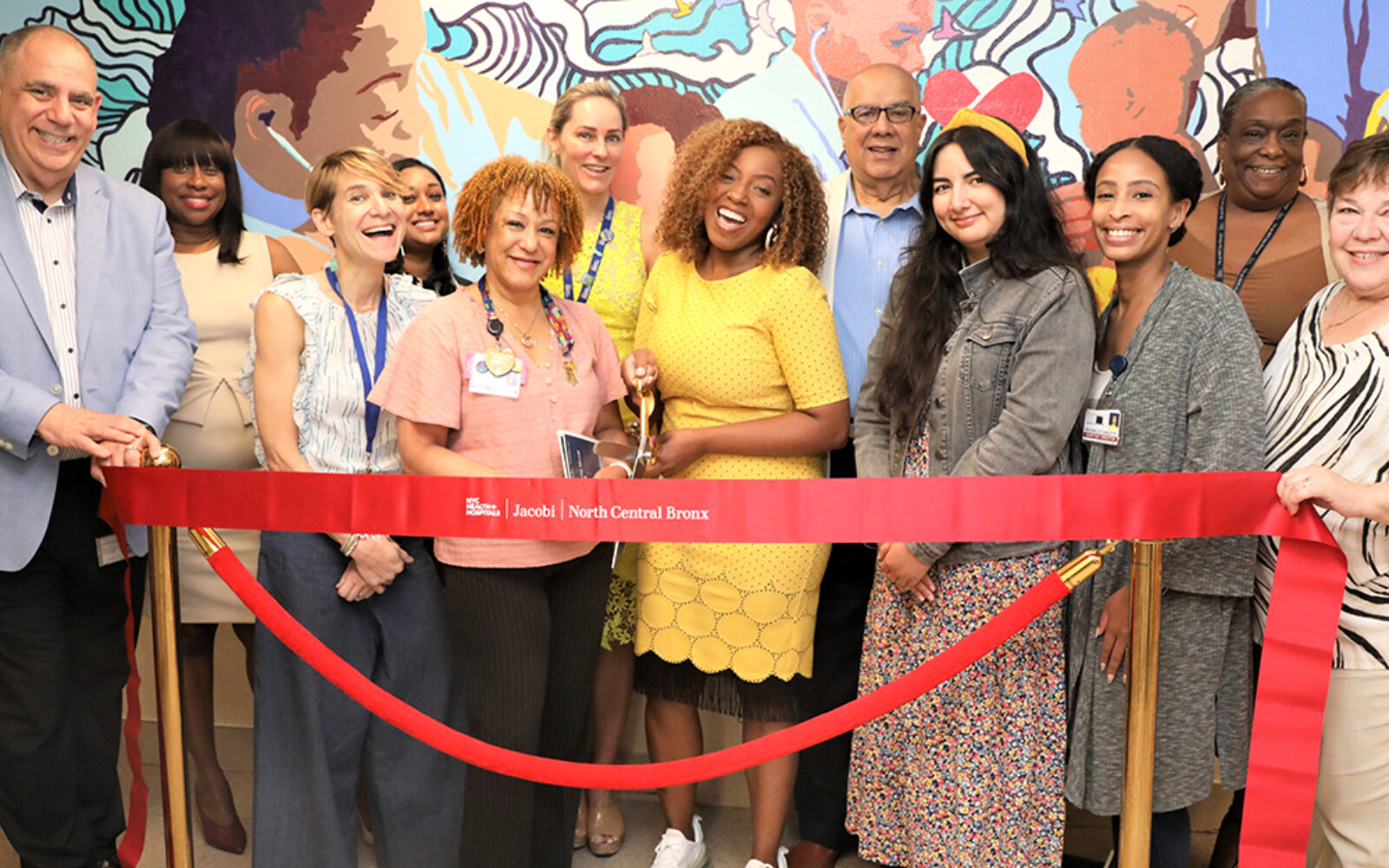 Nyc health hospitals north central bronx unveils new community mural feature