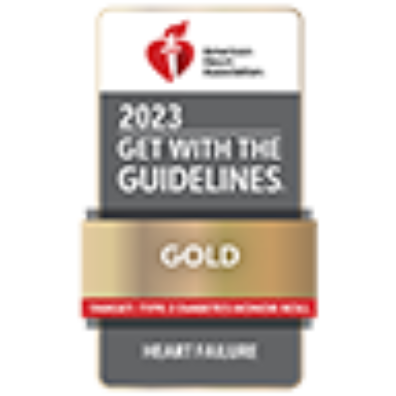Gwtg 2023 heart failure gold target diabetes honor roll
