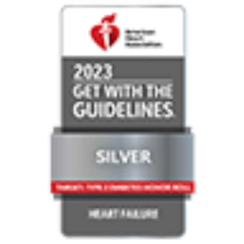 Gwtg 2023 heart failure silver target diabetes honor roll 1