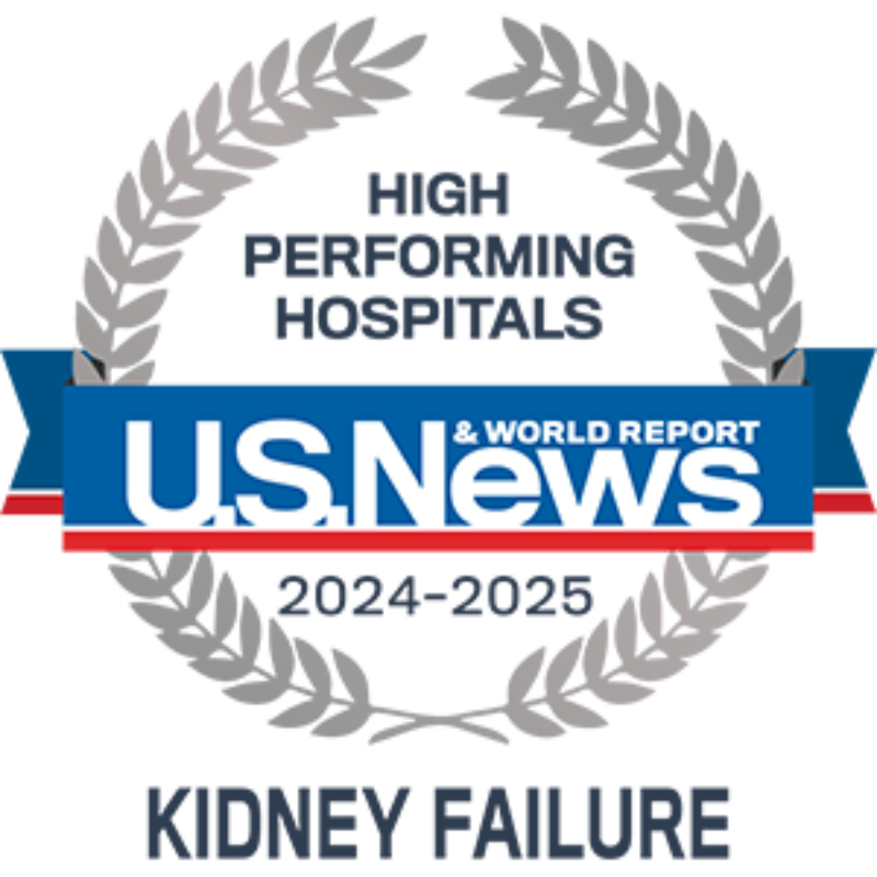 Us news world report best hospitals 2024 2025 kidney failure